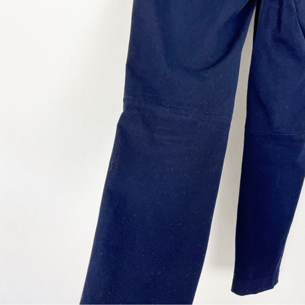 Aritzia Babaton Slim Navy Cropped Pants Size 6 - Picture 7 of 11